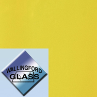 Yellow Water Glass Pattern Sample